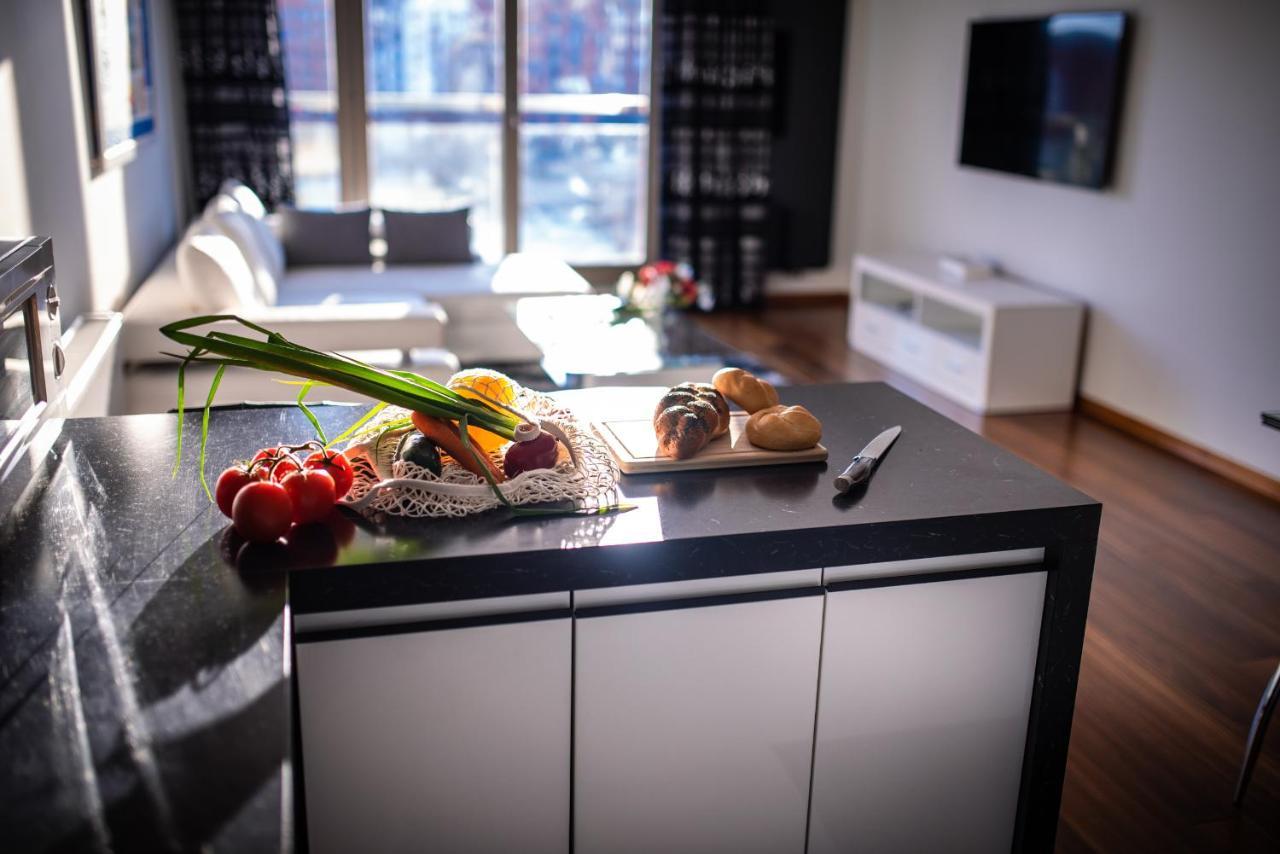 דירות גדנסק Apartament Amber Centrum Z Basenem מראה חיצוני תמונה